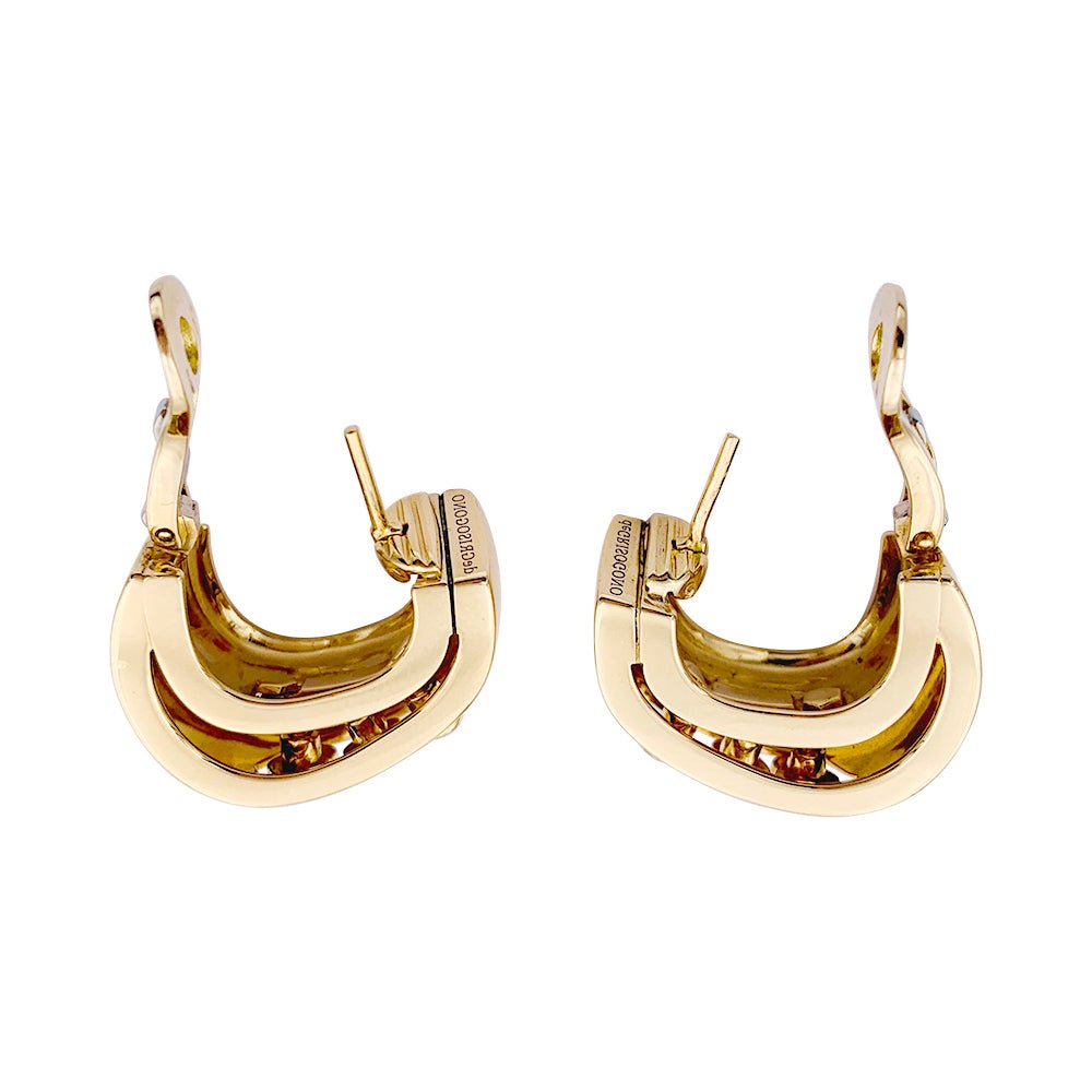 Boucles d'oreilles de Grisogono, or jaune. - Castafiore