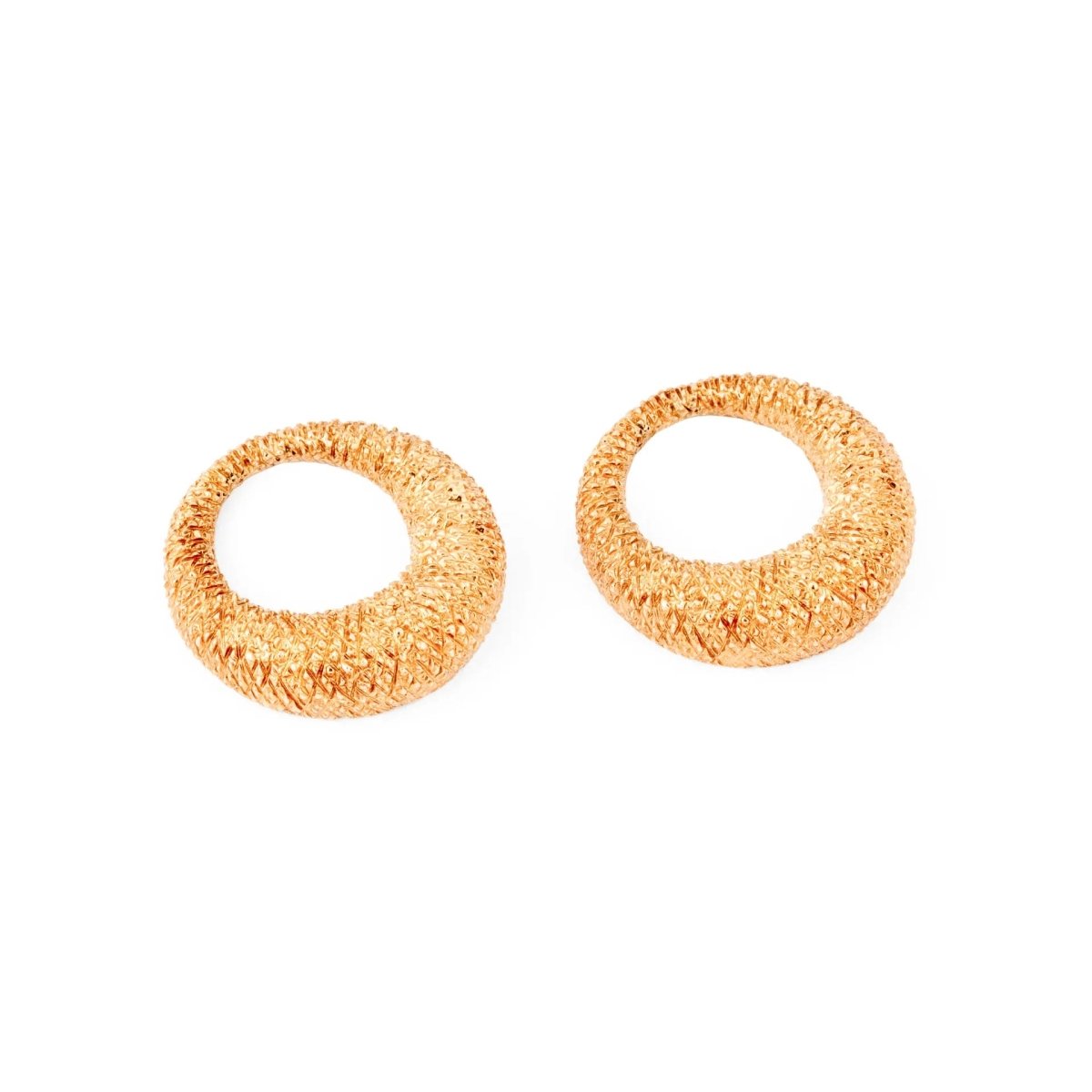 Boucles d'oreilles de la maison Van Cleef & Arpel en or jaune et diamants - Castafiore