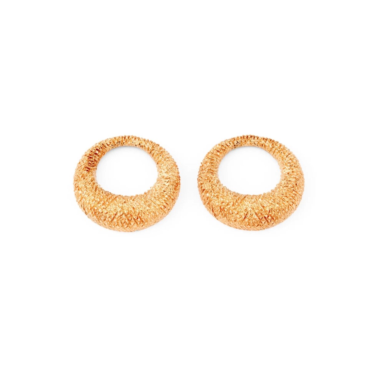Boucles d'oreilles de la maison Van Cleef & Arpel en or jaune et diamants - Castafiore
