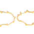 Boucles d'oreilles Dior Bois de rose en or jaune - Castafiore