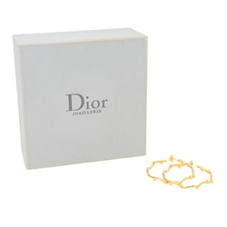 Boucles d'oreilles Dior Bois de rose en or jaune - Castafiore