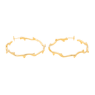 Boucles d'oreilles Dior Bois de rose en or jaune - Castafiore