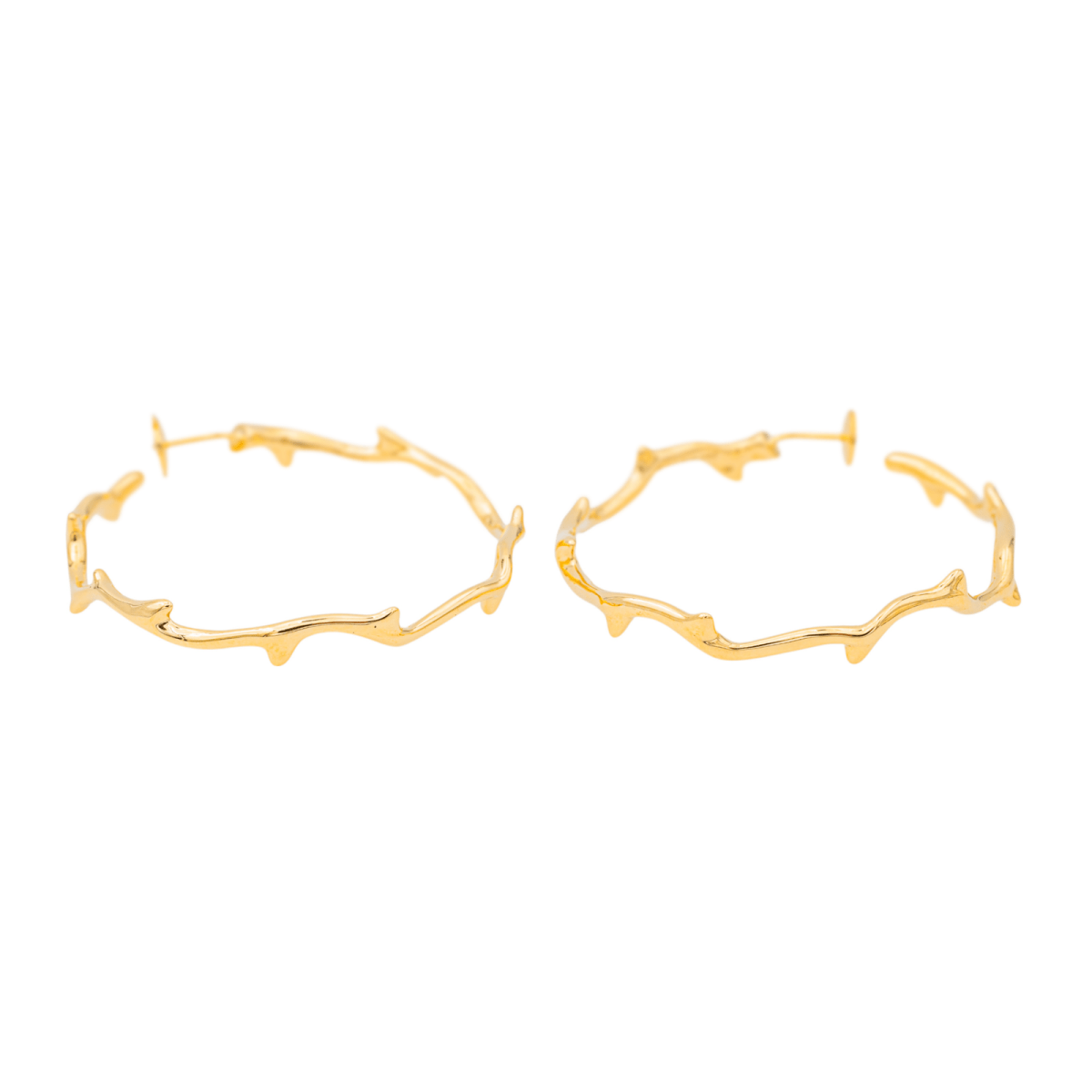 Boucles d'oreilles Dior Bois de rose en or jaune - Castafiore