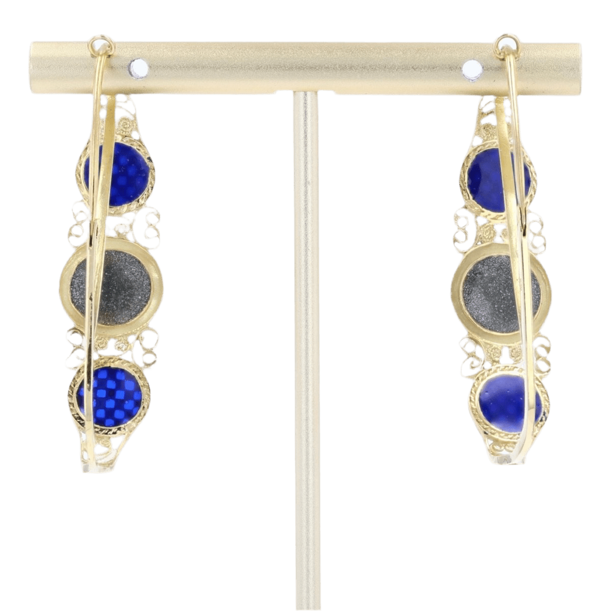 Boucles d'oreilles Dormeuses en or jaune - Castafiore