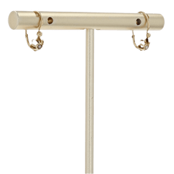 Boucles d'oreilles Dormeuses en or jaune et perles - Castafiore