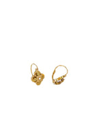 Boucles d'oreilles Dormeuses en or jaune et perles fines - Castafiore