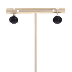 Boucles d'oreilles Dormeuses en or rose - Castafiore