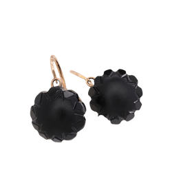 Boucles d'oreilles Dormeuses en or rose - Castafiore