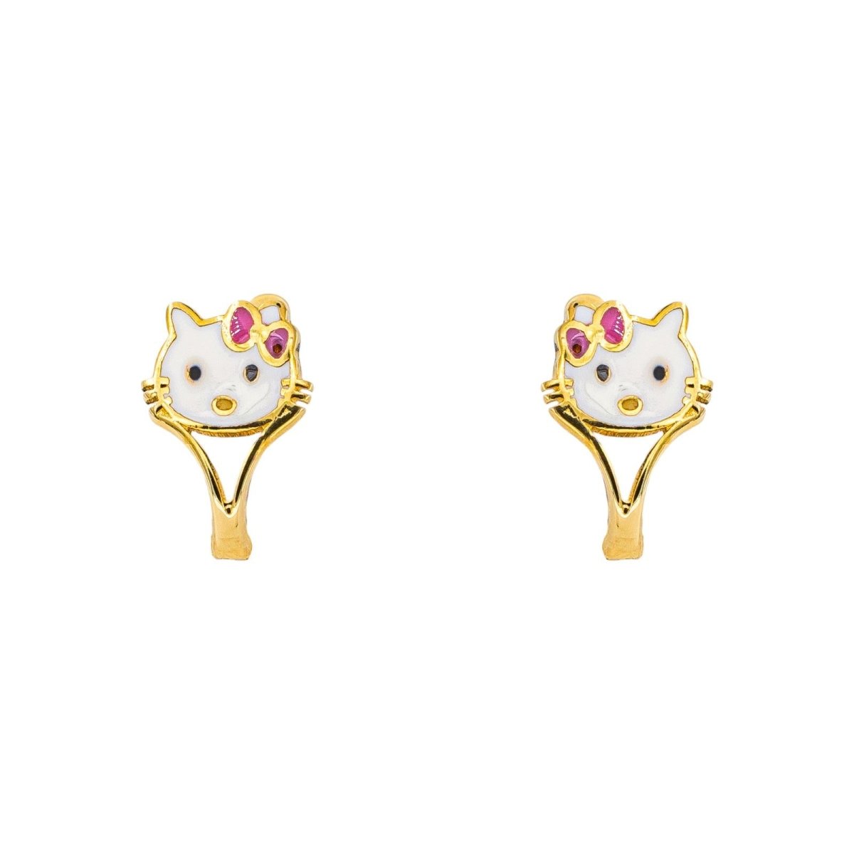 Boucles d'oreilles Dormeuses Or jaune - Castafiore