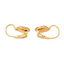 Boucles d'oreilles Dormeuses POMELLATO "Sabbia" en or rose et diamants - Castafiore