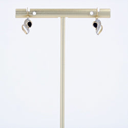 Boucles d'oreilles DORMEUSES Saphirs en or jaune - Castafiore