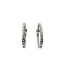 Boucles d'oreilles en or 18 carats avec diamants naturels, inscription Rocca. - Castafiore