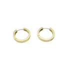 Boucles d'oreilles en or 18KT avec diamants naturels - Castafiore