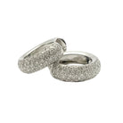 Boucles d'oreilles en or 18KT avec diamants naturels - Castafiore