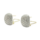 Boucles d'oreilles en or 18KT avec diamants naturels ct 2.50 - Castafiore