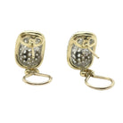 Boucles d'oreilles en or 18KT avec diamants naturels ct 2.50 - Castafiore