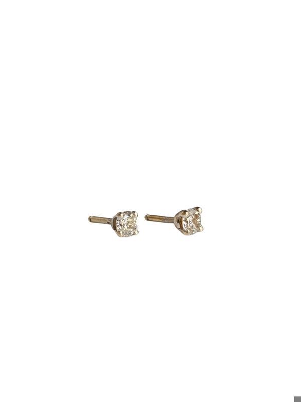 Boucles d’oreilles en or blanc 18k et diamants - Castafiore