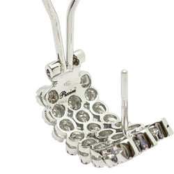 Boucles d'oreilles en or blanc et diamants - Castafiore