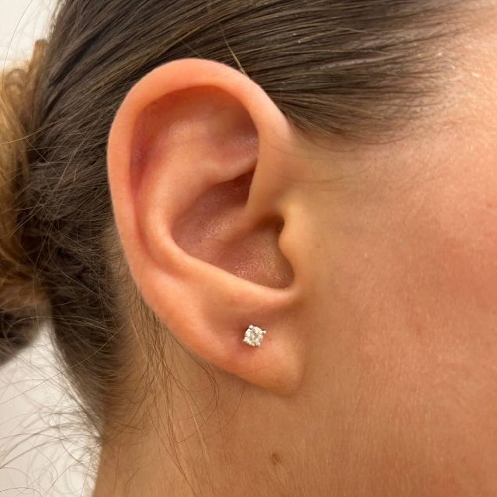 Boucles d'oreilles en or et diamants - Castafiore