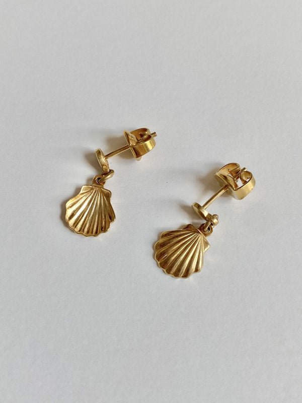 Boucles d'oreilles en or jaune 18K - Castafiore