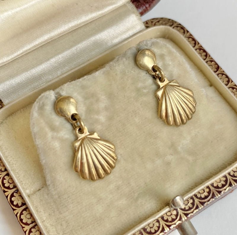 Boucles d'oreilles en or jaune 18K - Castafiore