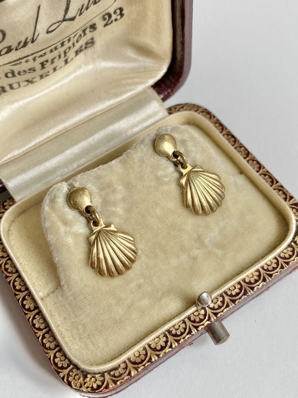 Boucles d'oreilles en or jaune - Castafiore