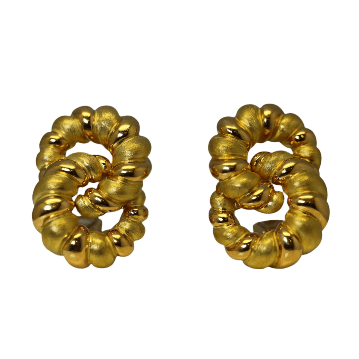 Boucles d’oreilles en or jaune - Castafiore