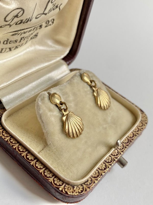 Boucles d'oreilles en or jaune - Castafiore