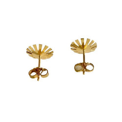 Boucles d'oreilles en or jaune et perles - Castafiore