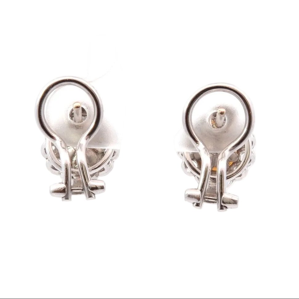 Earrings vintage cultured pearls