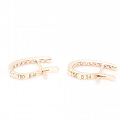 Boucles d'oreilles en or rose et diamants - Castafiore