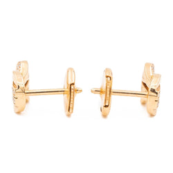 Boucles d'oreilles FRED "Chance Infinie" en or rose et diamants - Castafiore