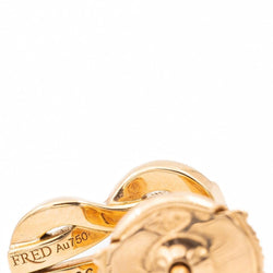 Boucles d'oreilles FRED "Chance Infinie" en or rose et diamants - Castafiore