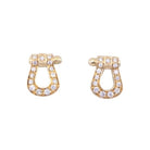 Boucles d'oreilles FRED "Force 10" en or jaune et diamants - Castafiore