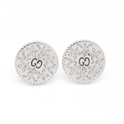 Boucles d'oreilles GUCCI en or blanc et métal - Castafiore