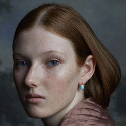 Boucles d’oreilles GUCCI « Le Marché des merveilles » en or jaune, turquoise et diamants - Castafiore