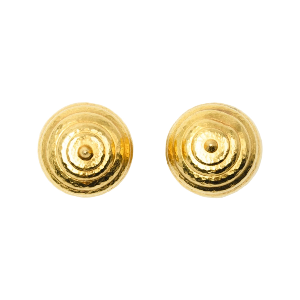 Boucles d'oreilles LALAOUNIS en or jaune - Castafiore