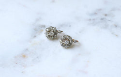 Boucles d'Oreilles Marguerite Diamants 3.00 Cts - Castafiore