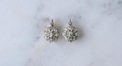 Boucles d'Oreilles Marguerite Diamants 3.00 Cts - Castafiore