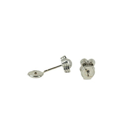 Boucles d'oreilles MAUBOUSSIN en or blanc et diamants - Castafiore