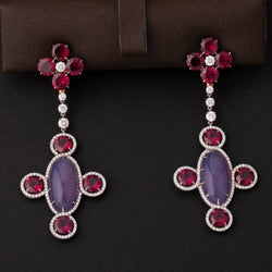 Boucles d'oreilles moderne - Castafiore