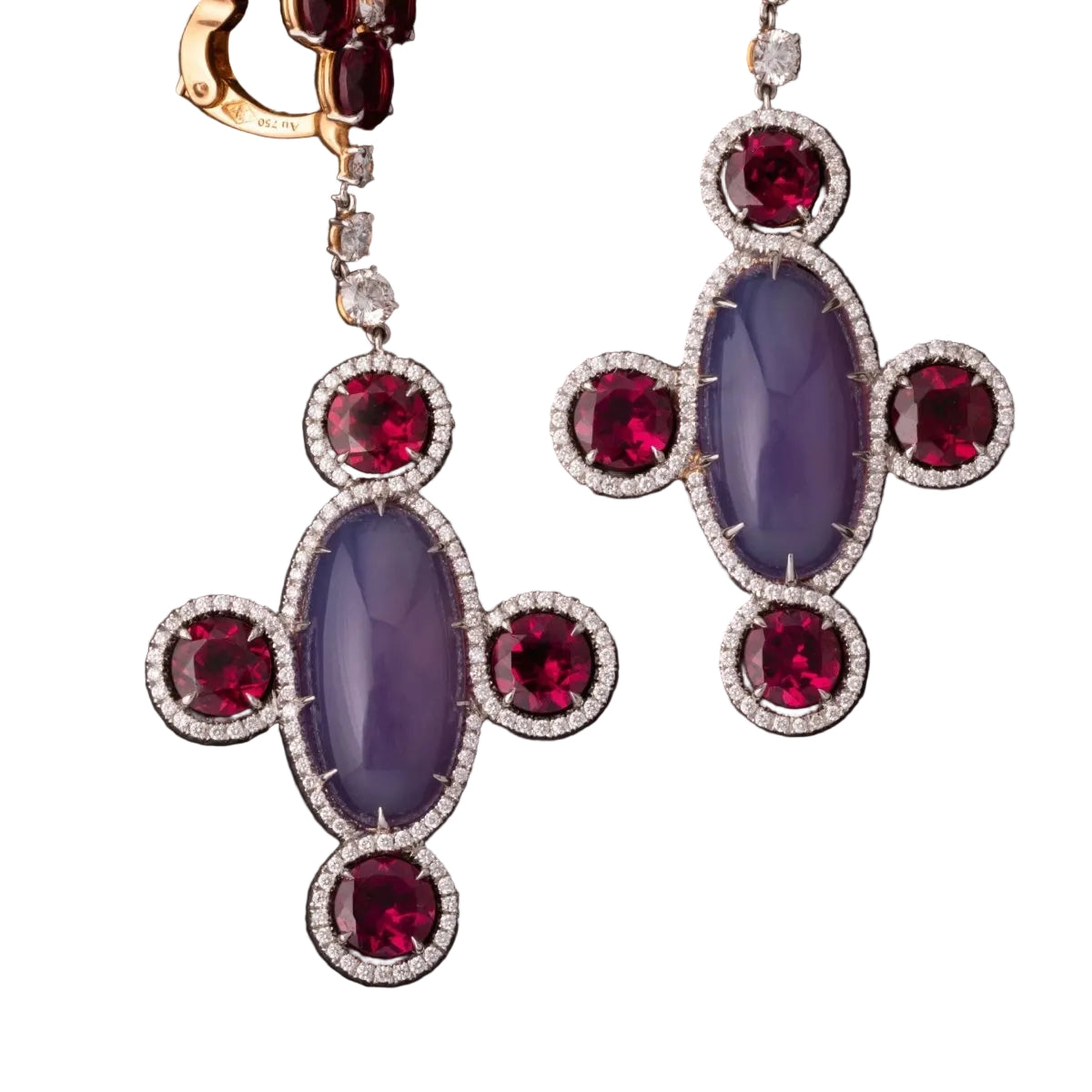 Boucles d'oreilles moderne - Castafiore
