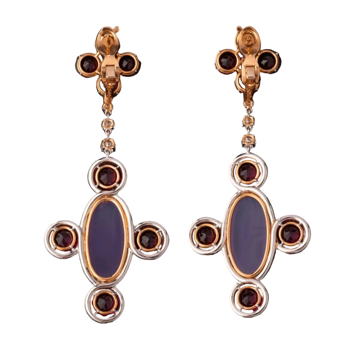 Boucles d'oreilles moderne - Castafiore