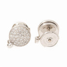 Boucles d'oreilles MONTBLANC "Dame Blanche" en Or blanc et Diamant - Castafiore