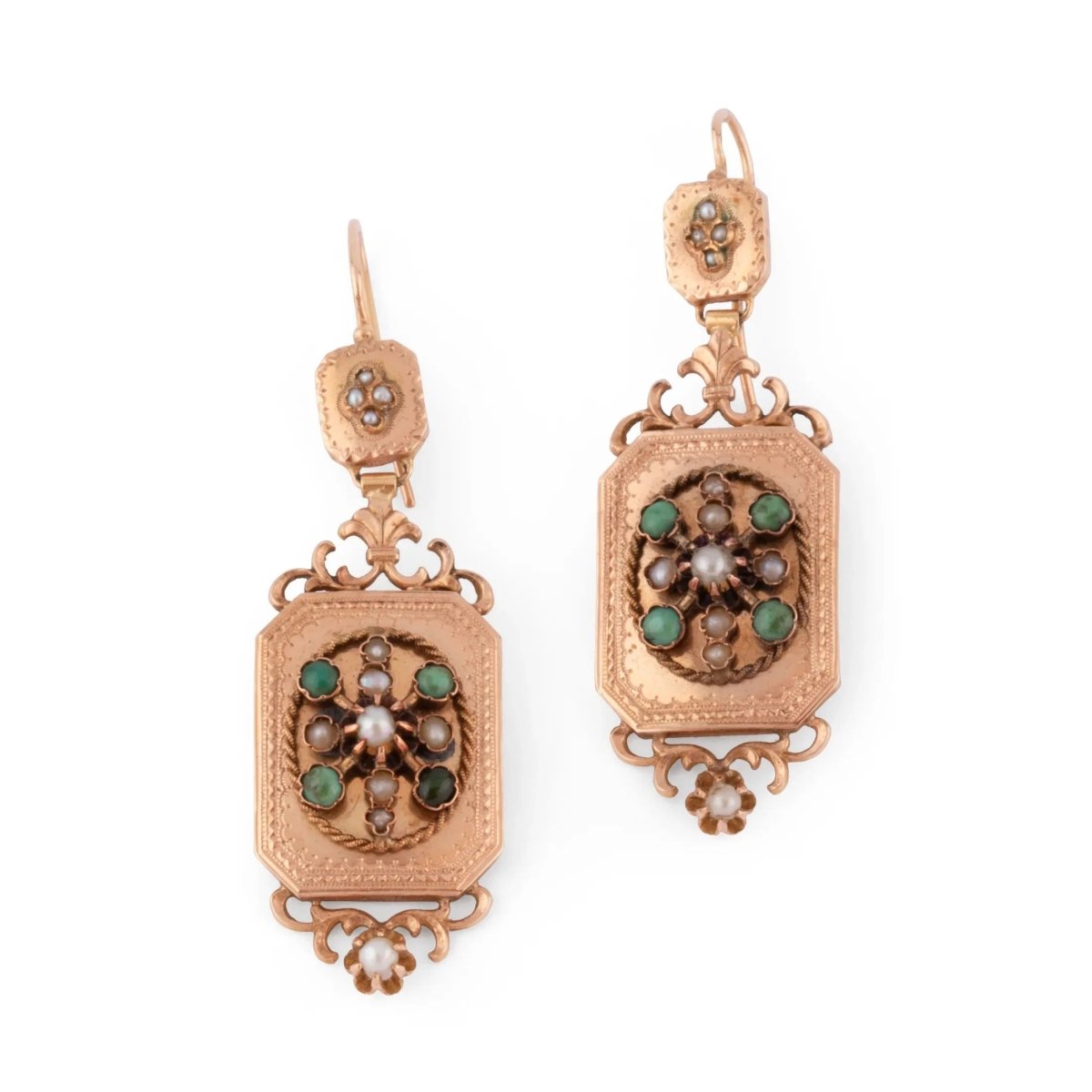 Boucles d'oreilles Napoleon III - Castafiore
