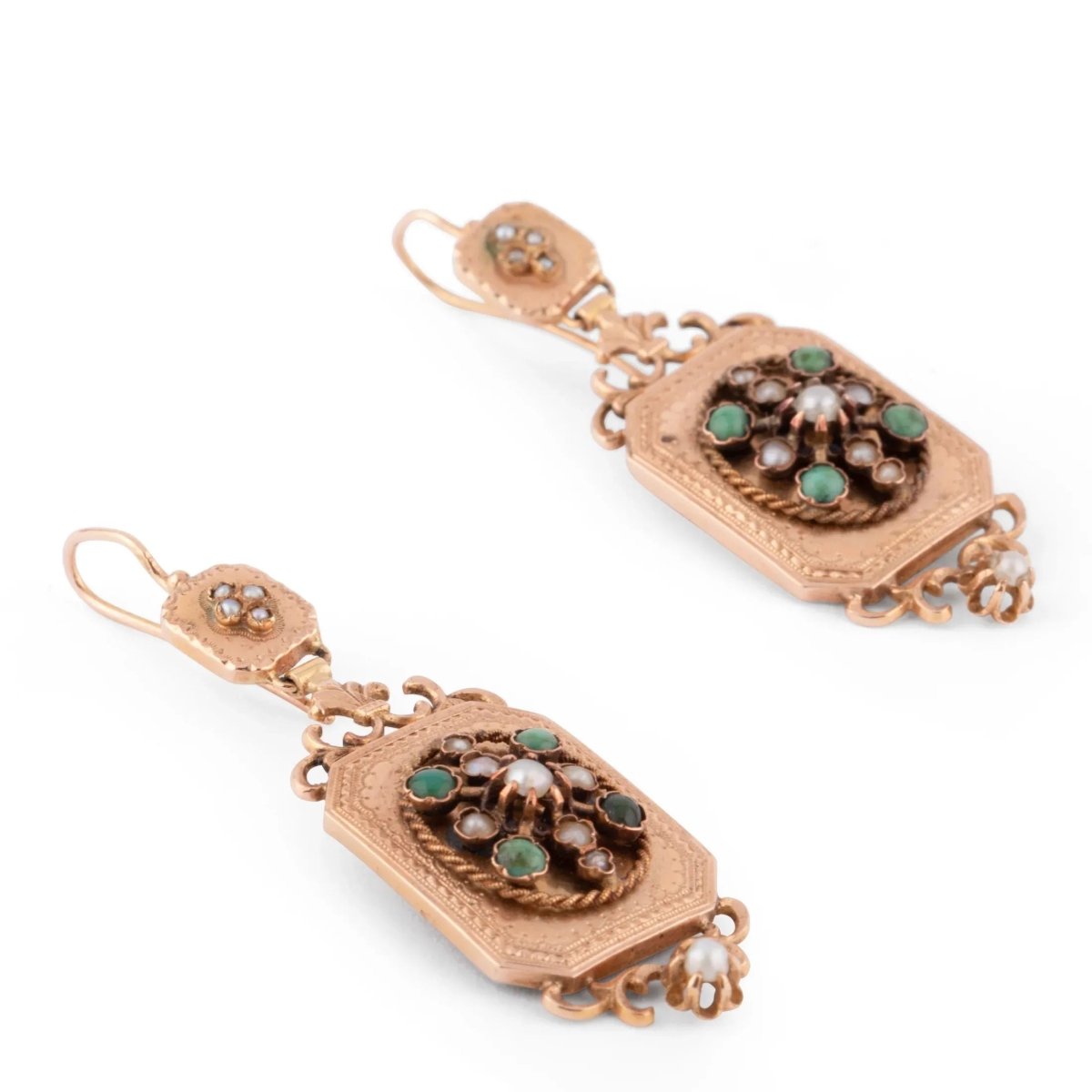 Boucles d'oreilles Napoleon III - Castafiore