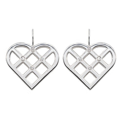 Boucles d'oreilles O.J. PERRIN en Or blanc et Diamant - Castafiore