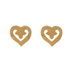 Boucles d'oreilles O.J. PERRIN "Légendes" en or jaune - Castafiore