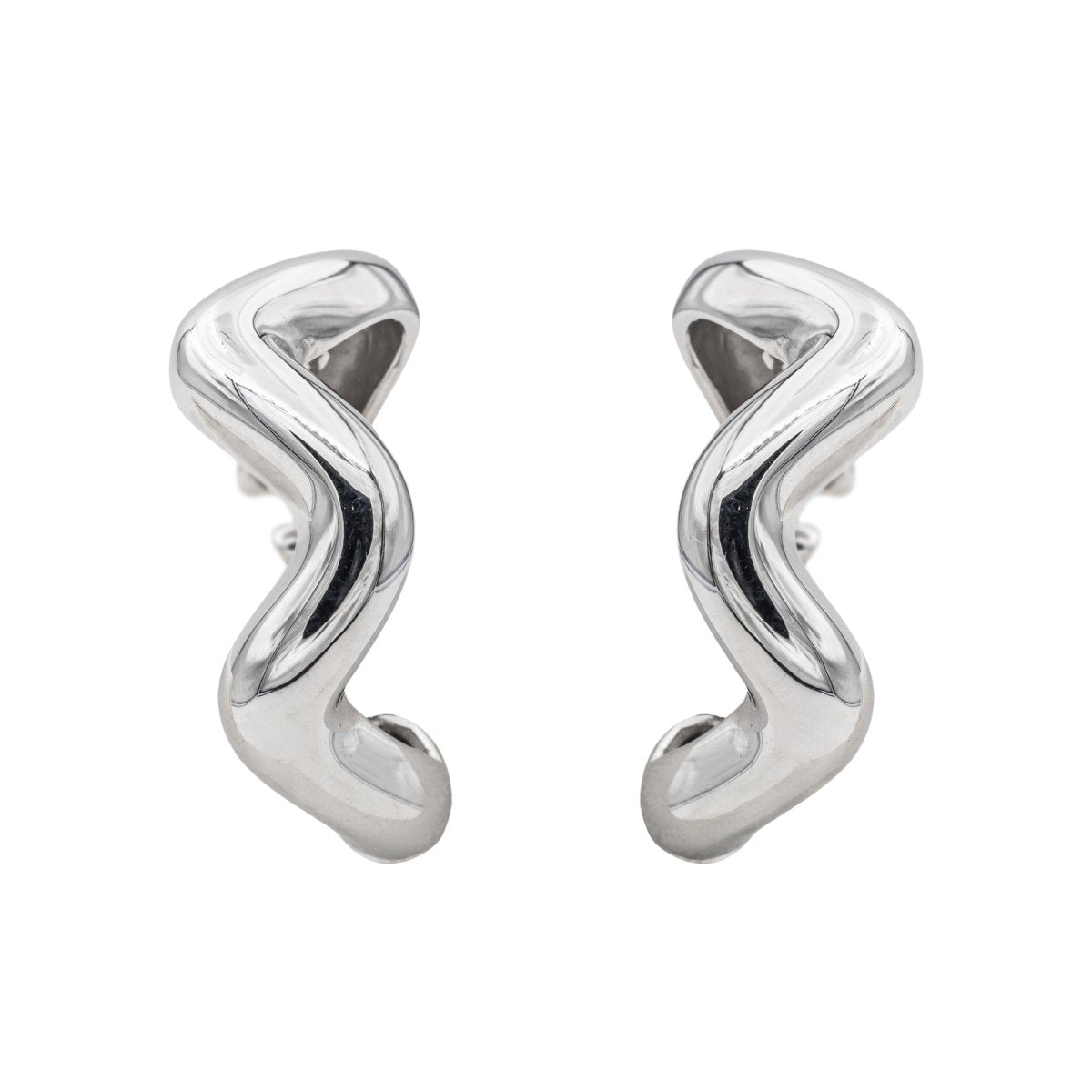 Boucles d'oreilles Or blanc - Castafiore