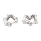 Boucles d'oreilles Or blanc - Castafiore